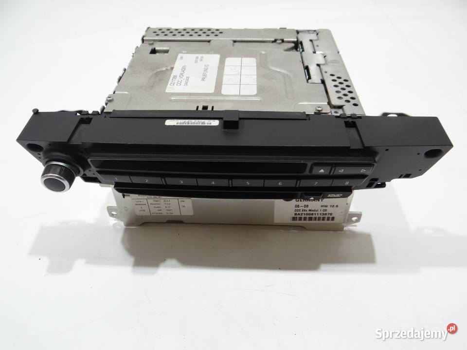 RADIO NAWIGACJA CCC BMW BMW E60 E61 9185524 osobowe Strzyżewice
