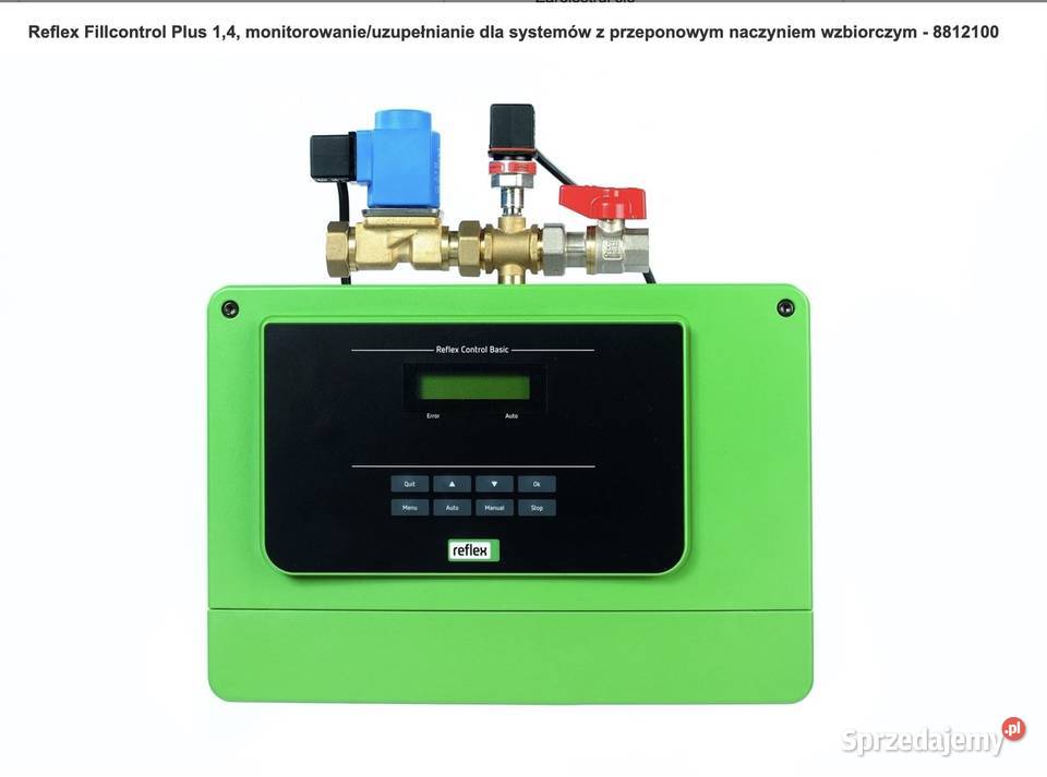 Regulator układu uzupełniania ubytków Reflex Tychy sprzedam