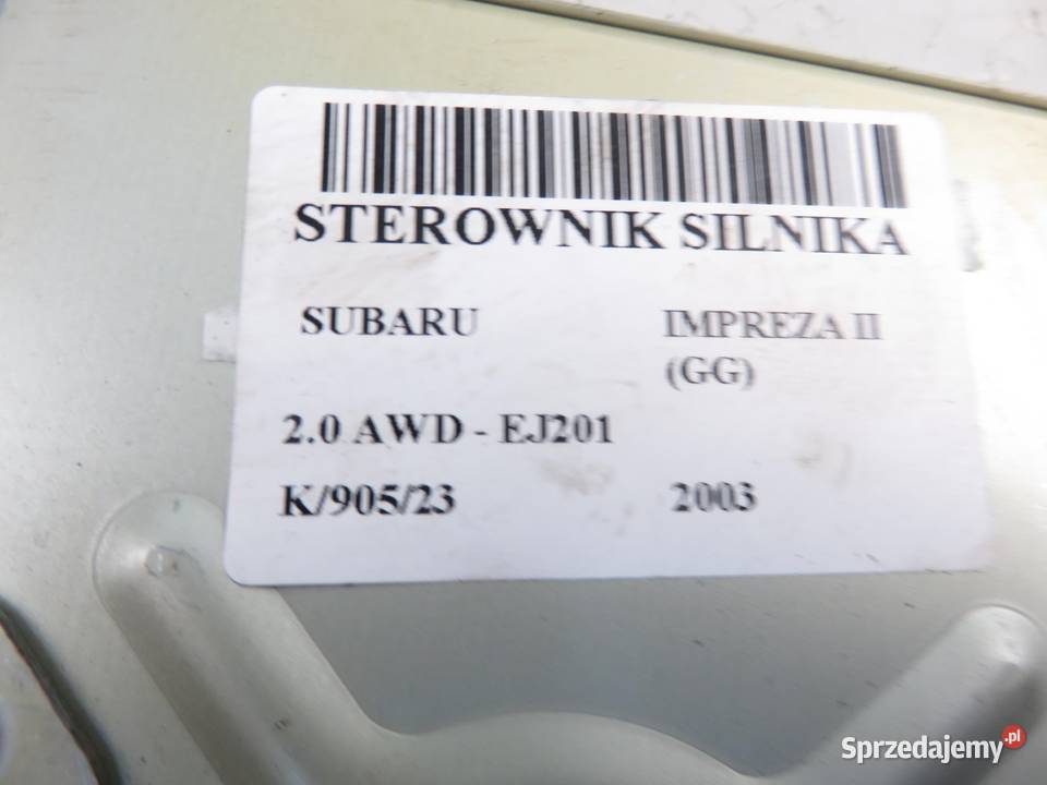 STEROWNIK SUBARU IMPREZA II GG 20 22611AH310