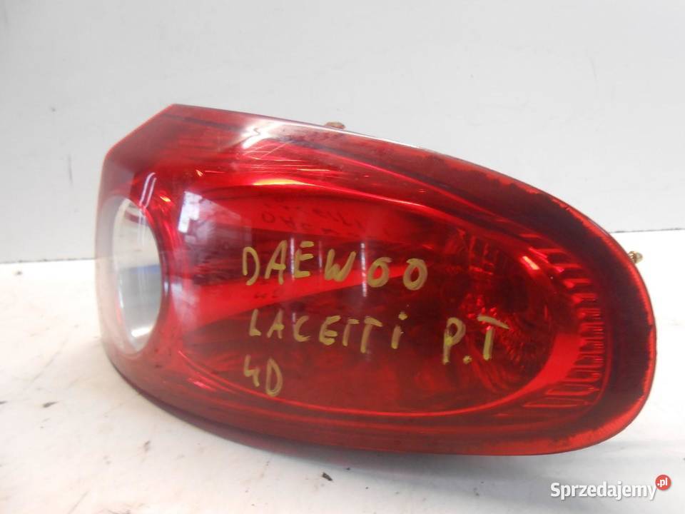 LAMPA PRAWA TYLNA TYŁ DAEWOO LACETTI wielkopolskie sprzedam