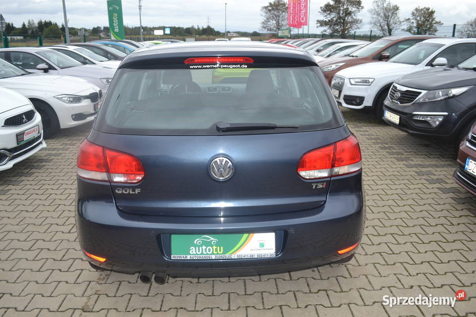 Volkswagen Golf VI z Niemiec OPŁACONY 49 Rok produkcji 2009 Samochody osobowe Zgorzelec
