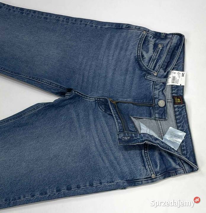 Spodnie męskie jeansy Lee West Blue Abbys W34 Łódź