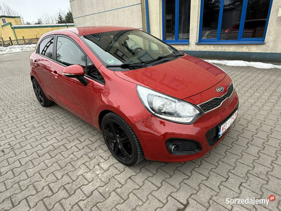 Kia Rio Kia Rio 12B 2012r Nawigacja LED wspomaganie kierownicy Sokołów Podlaski