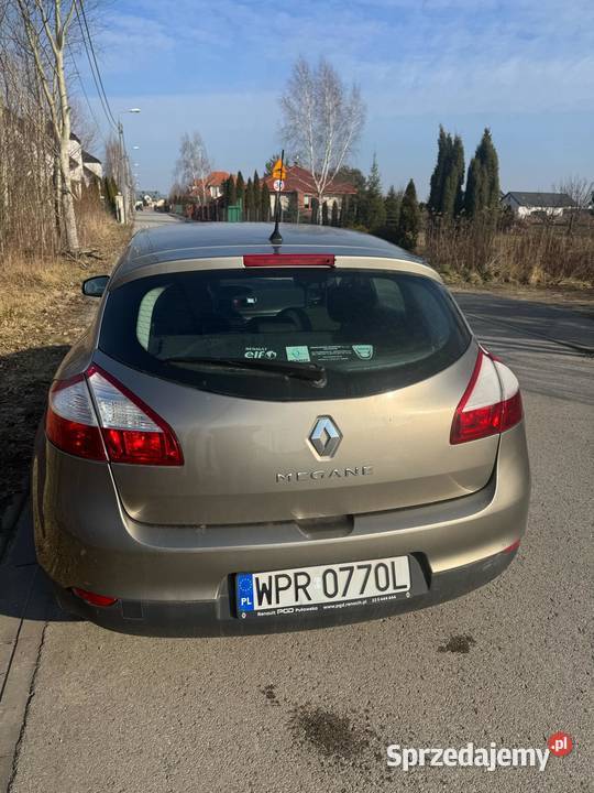 Renault Megane 3Salon Polska 16 benzyna 110 Gaz manualna mazowieckie Piastów