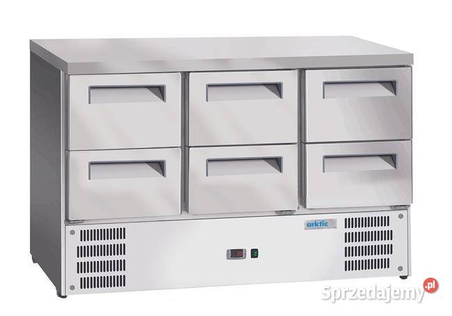 Stół chłodniczy Arktic 6 szuflad 1365x700 Hendi Kraków