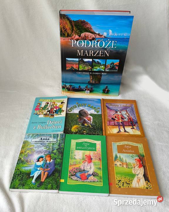 Zestaw książek dzieci i młodzieży duży album Radom sprzedam