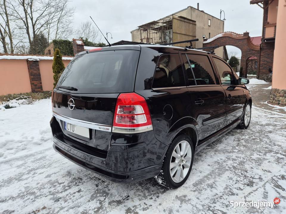 Opel Zafira Lift 2009 zadbana 7 osobowa hak alu kujawsko-pomorskie