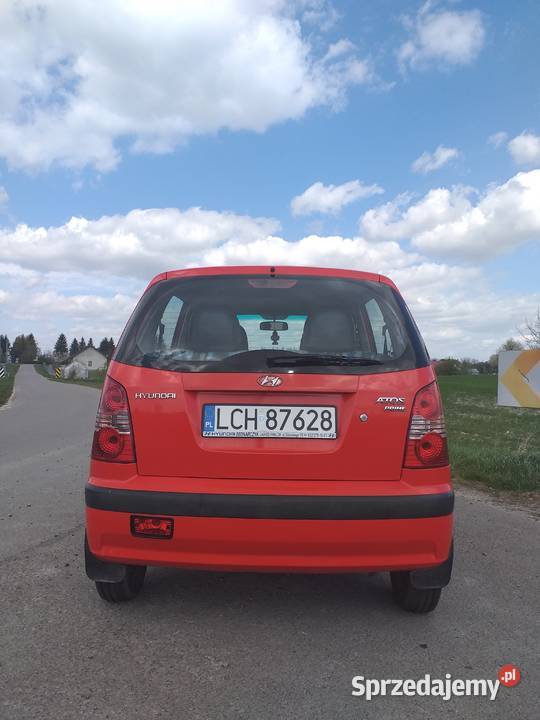 hyundai atos niski przebieg 9700 nowy konesera 60KM