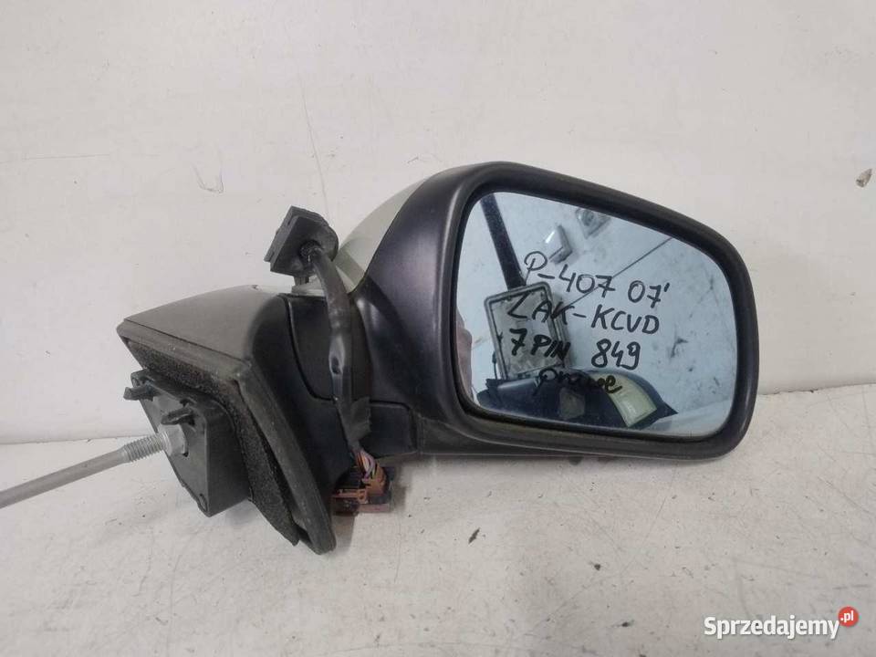 LUSTERKO PRAWE KCVD 7 PINPEUGEOT 407 EU