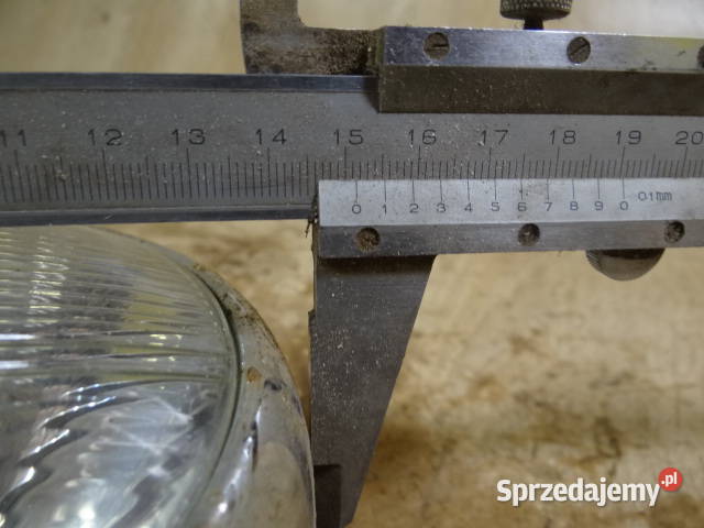 klosz 130 mm lampy IKA mosiężny odblask IFA dkw Żary sprzedam