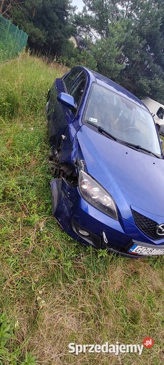 Mazda 3 uszkodzona 3 pomorskie Kosakowo