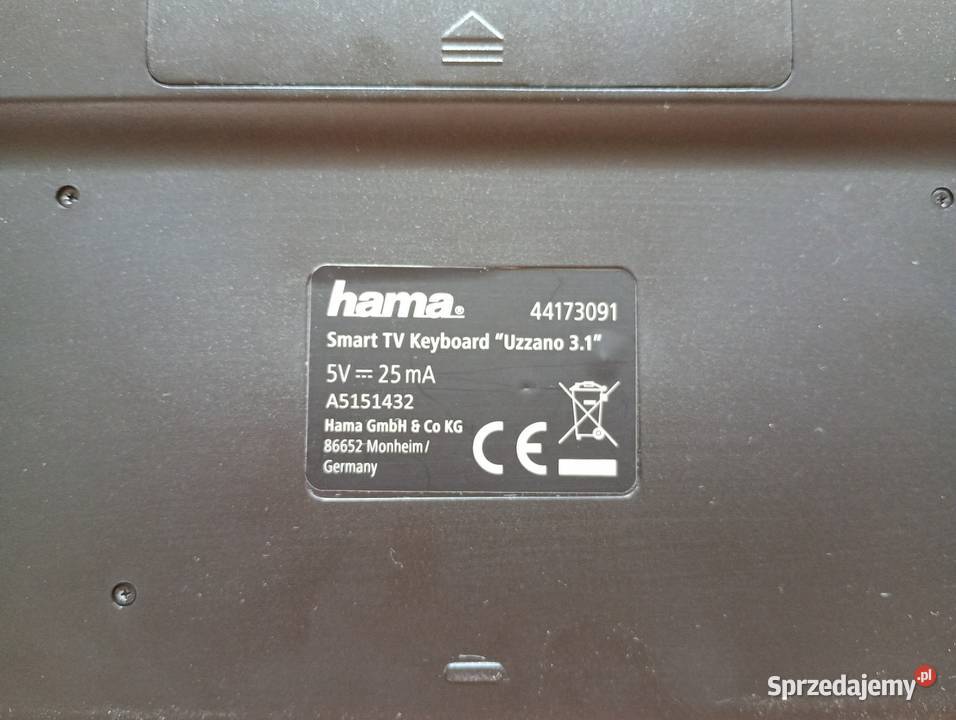 klawiatura Hama Smart TV Keyboard Uzzano 31 Szczecin
