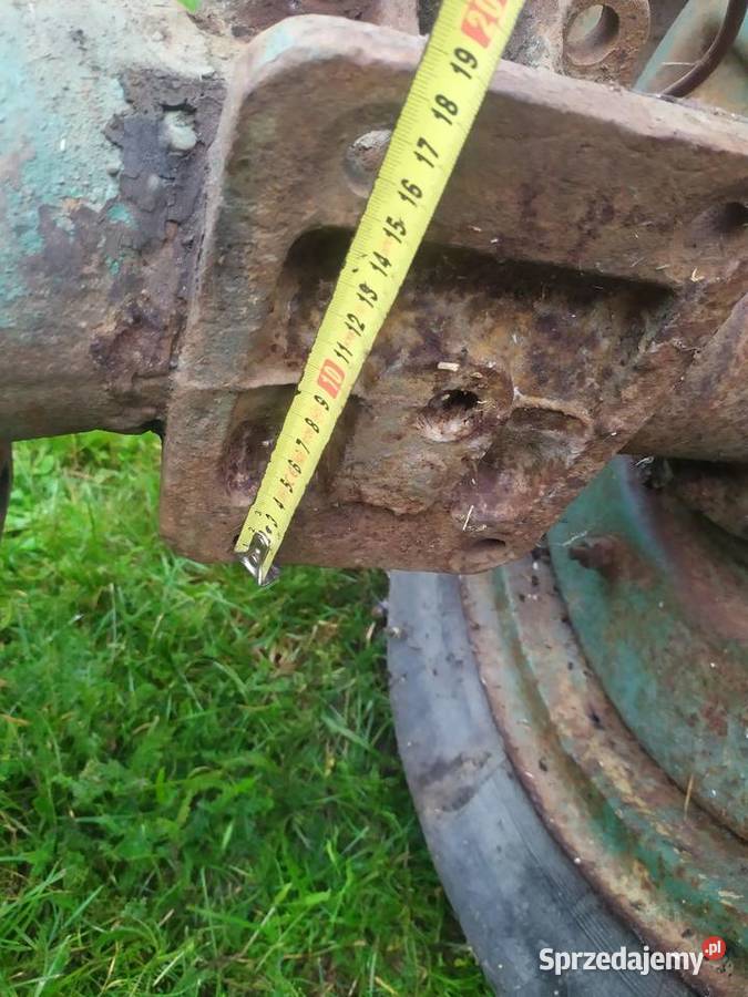 Tylny most z Star 28 przerobiony skracany