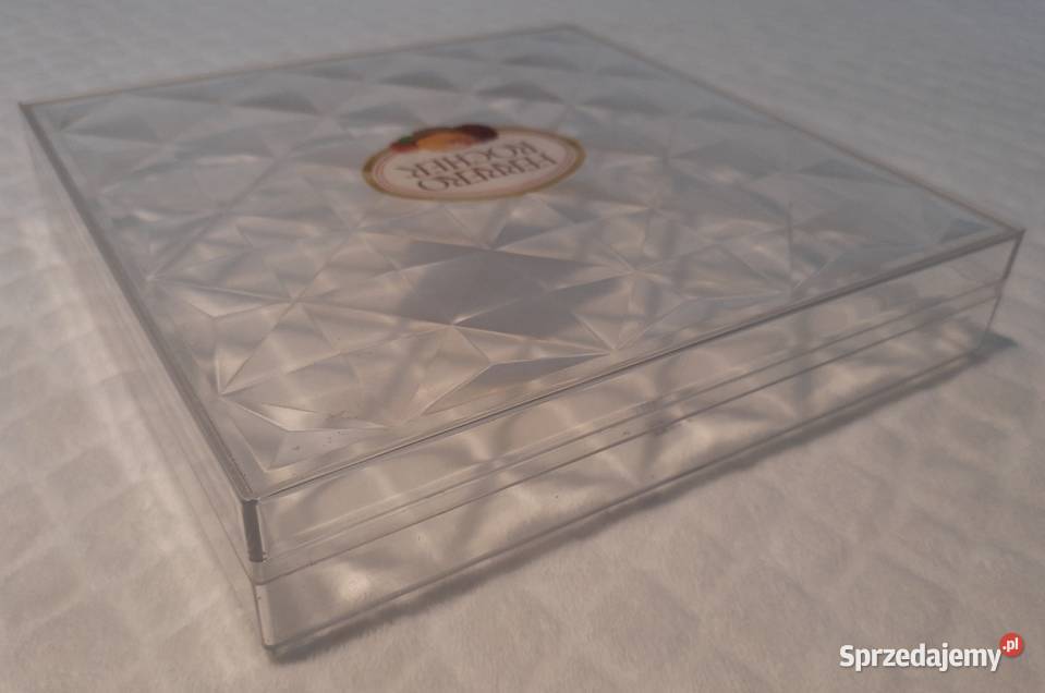 Plastikowe pudełeczko Ferrero Rocher 2007 śląskie Czeladź