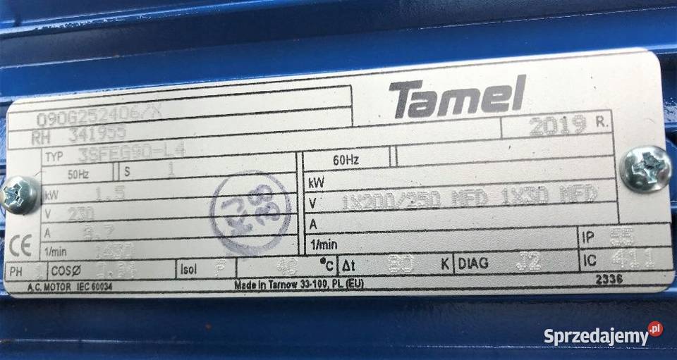 Gniotownik 230V WALCOWY zgniatacz ziarna GZ5 Kamionna
