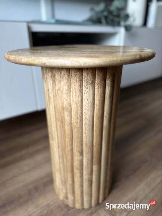 Stolik kawowy drewniany naturalne drewno nowy Kraków