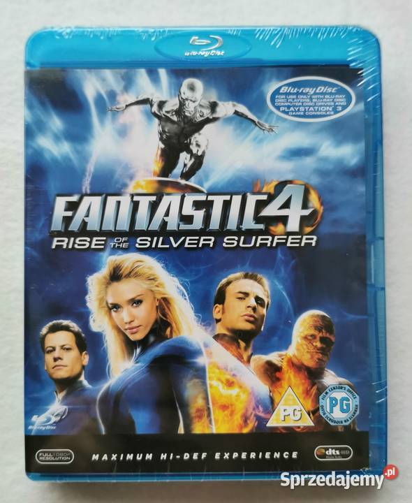 Fantastic 4 Rise of the Silver Surfer Blu-ray Wytrzyszczki
