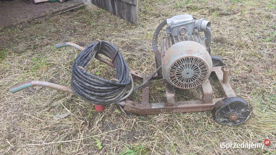 Silnik KW 55 na metalowym wózku Linia sprzedam