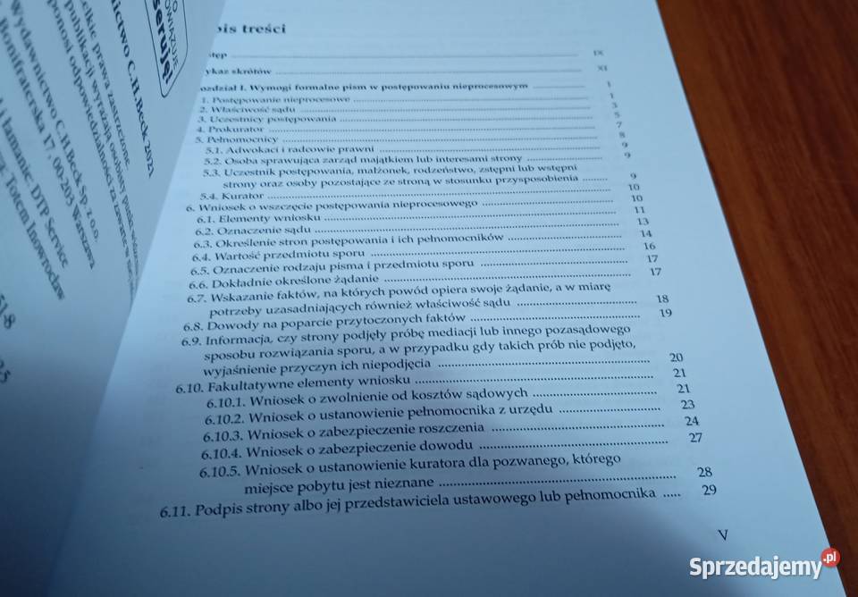 Pisma w sprawach nieprocesowych na przykładach i pomorskie Gdańsk