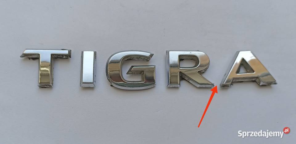 Napis Opel Tigra II osobowe Lipno