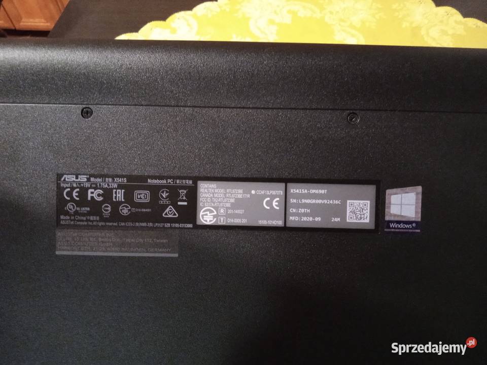 Sprzedam laptop ASUS mało używany Słupno