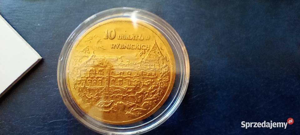 Stare monety Medal 10 Dukatów Rybnickich 336 Lesko