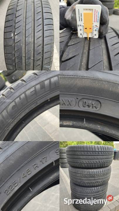 Opony MICHELIN 2254517 lato 4 sztuki 200zl Poznań
