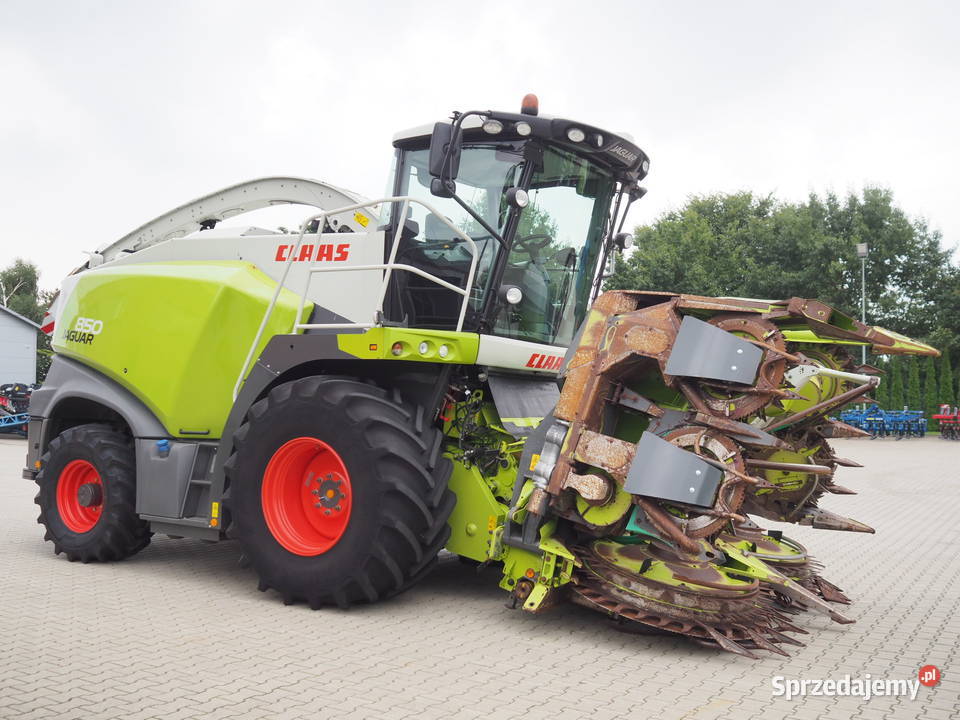 Claas Jaguar 850 4WD Orbis 600 SD Sieczkarnia Automatyczne ostrzenie noży Samojezdne