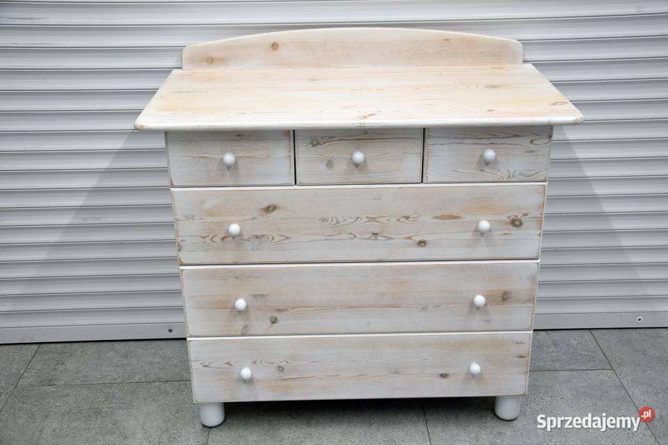 komoda z szufladami z drewna sosnowego nowa Komody Olsztyn