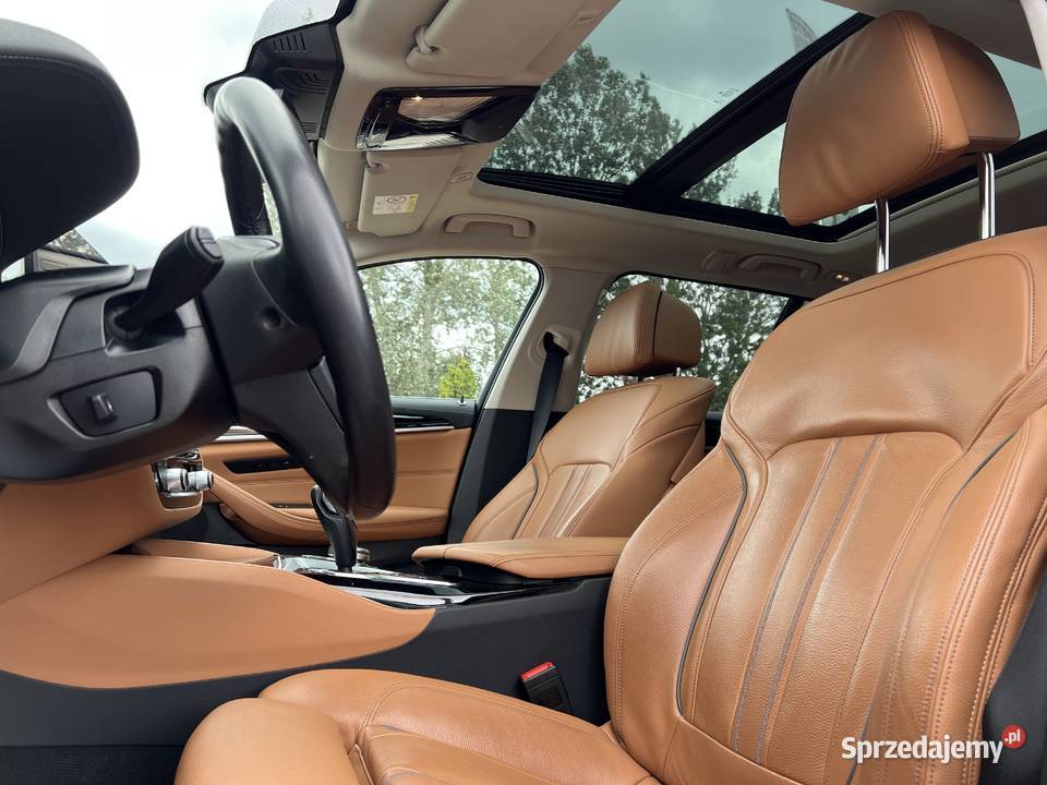 BMW 530D 2022 skórzana tapicerka