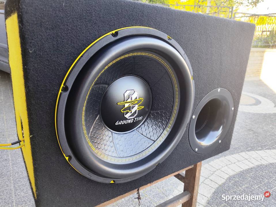 Skrzynia bassowa basowa tuba subwoofer Ground Niegowonice sprzedam