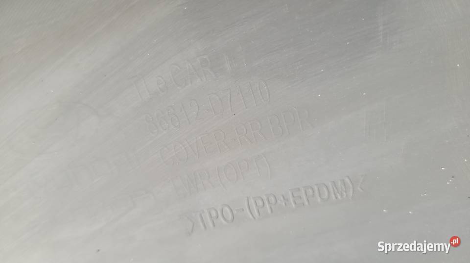 HYUNDAI TUCSON III SPOILER DOKŁADKA ZDERZAKA TYŁ osobowe Ruda Śląska