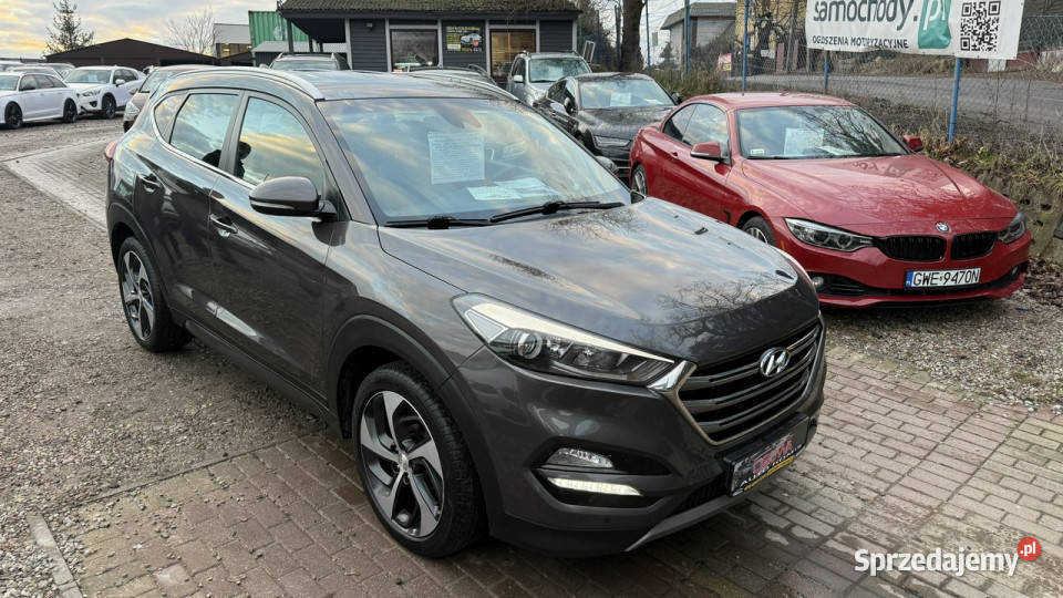 Hyundai Tucson 17 Crdi Navi kamera skóry ledy pomorskie Gdańsk
