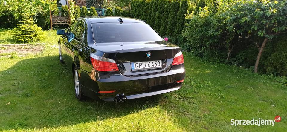 Piękne bmw e60 carbon shwartz Mrzezino