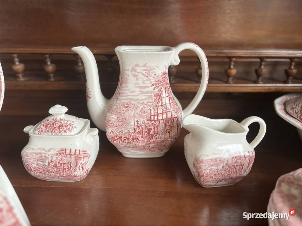 Dzbanek Wedgwood Dickens Coaching Days England Gdańsk