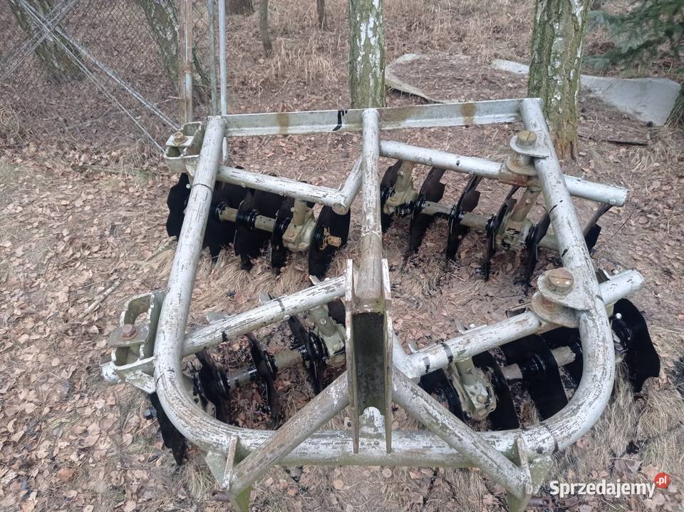 Talerzówka brona talerzowa Unia Grudziądz nieuszkodzony Maszyny rolnicze Struża-Kolonia