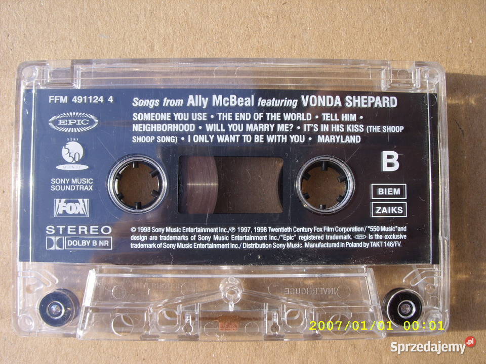 POP VONDA SHEPARDALLY MCBEAL EPIC bez okladki Wołów