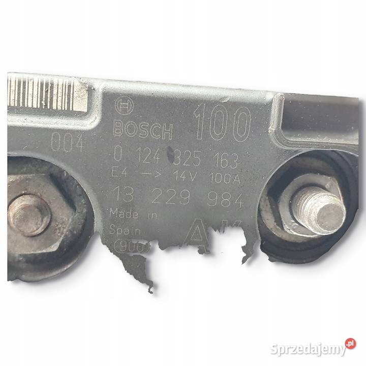ALTERNATOR Opel Vectra C 18 100A Bosch lubelskie