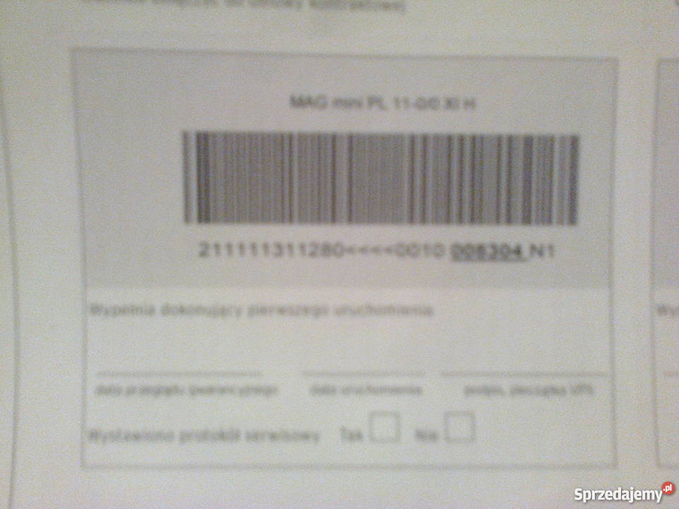 NOWY PODGRZEWACZ GAZOWY Vaillant Atmomag Mini Wołomin