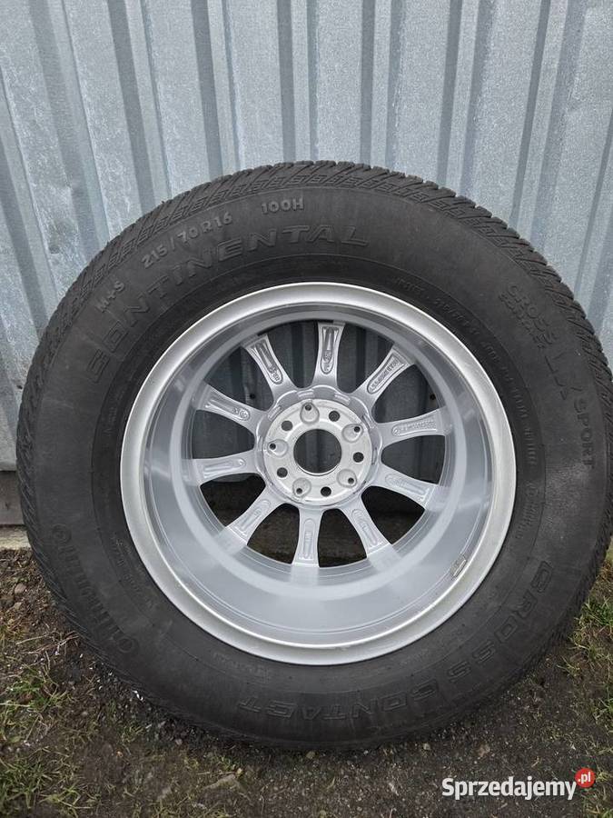 Sprzedam koła całoroczne 4 sztuki continental Końskie