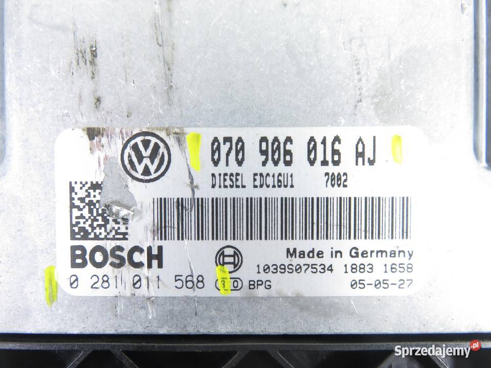 STEROWNIK VW TRANSPORTER T5 25 TDI AXD