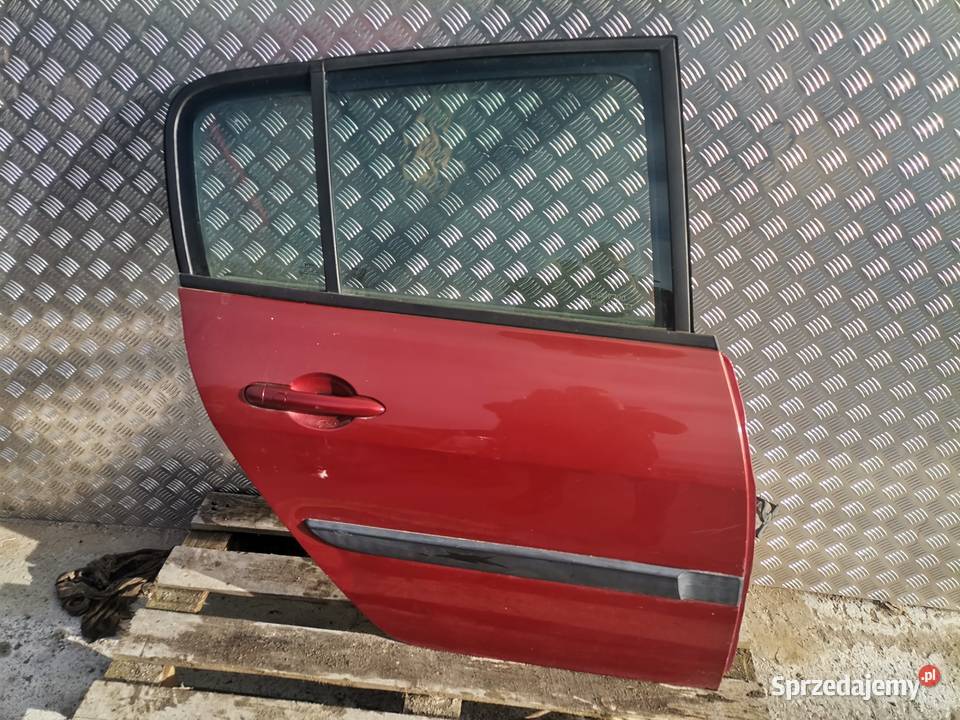 Drzwi Prawe Tył Renault Megane II osobowe Pozostałe lubelskie Wisznice
