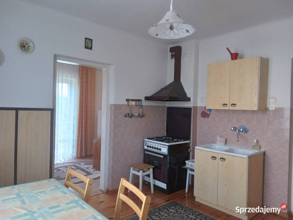 Dom z budynkiem gospodarczym lesie mieszkalny lubelskie Tomaszów Lubelski sprzedam