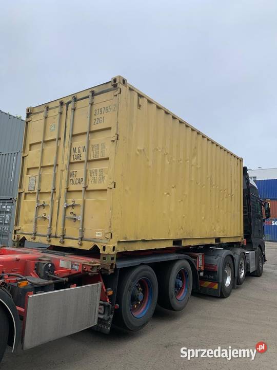 Kontener magazynowy 20DV 6 metrowy szczelny łódzkie Łódź