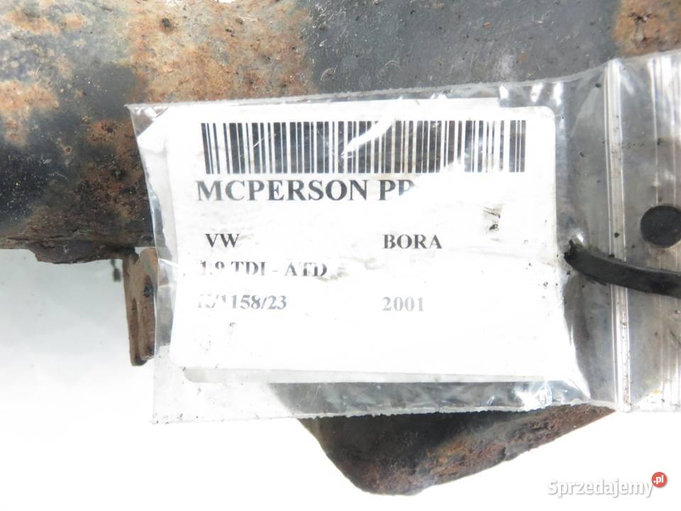 MCPERSON PRAWY PRZEDNI VW BORA 19 TDI