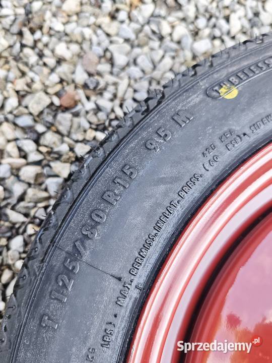 Sprzedam koło zapasowe peugeot Orzesze