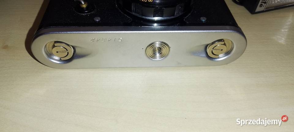 Aparat fotograficzny Fed 5 z lampa Augustów sprzedam