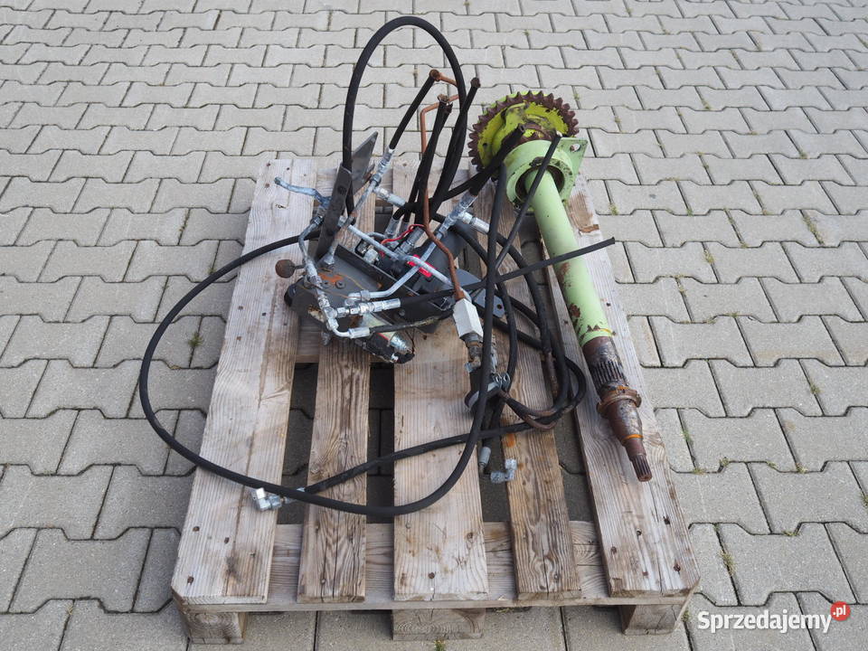 Claas Variant oś sprzęgło napęd rotora prasa Stęszew