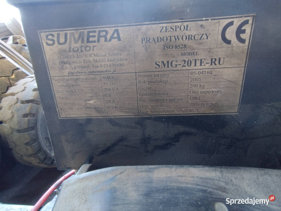 Włoski silnik Tuggerini Motori RD 290 z Prądnicą