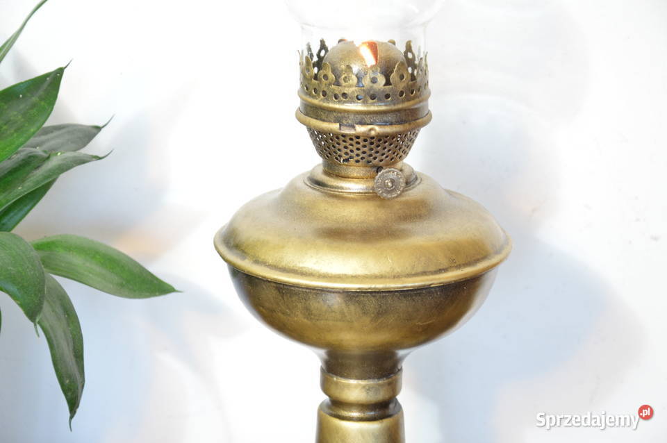 stara metalowa LAMPA NAFTOWA b stara Odesa Jastrzębie-Zdrój